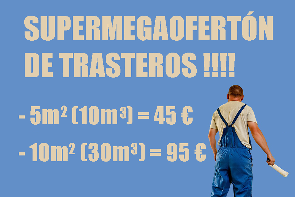 Trasteros Superoferta para autónomos